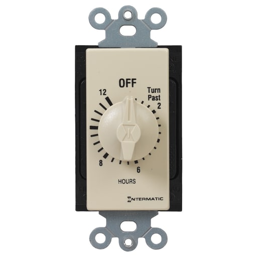 Intermatic, Inc - Intermatic FD12HC 12 Hour 125 to 277 VAC 60 Hz SPST Ivory Countdown Timer