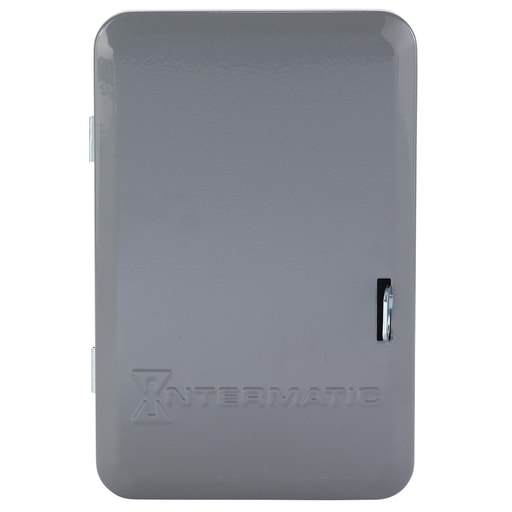 Intermatic, Inc - Intermatic ET1705C NEMA 1 Steel Case 7-Day 120 to 277 VAC 60 Hz 30 Amp SPST Electronic Time Switch