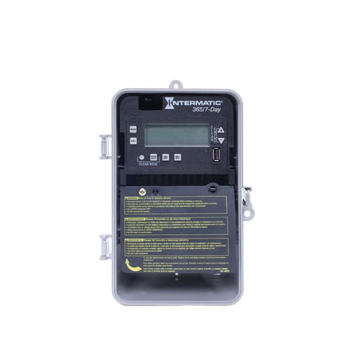 Intermatic, Inc - Intermatic ET2725C NEMA 1 Steel Case 7-Day 120 to 277 VAC 60 Hz 30 Amp DPST Electronic Control
