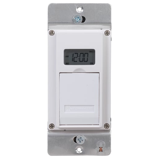 Intermatic, Inc - Intermatic EJ600 7-Day 120 VAC 60 Hz 12 Amp White Programmable Timer