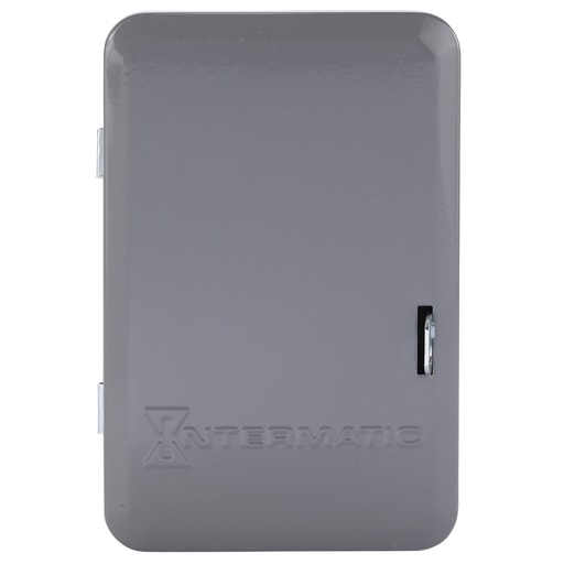Intermatic, Inc - Intermatic ET8015C 24/7 Electronic Astronomic Time Switch, 1-Circuit, SPST, 120-277V 30A, Type-1 Steel