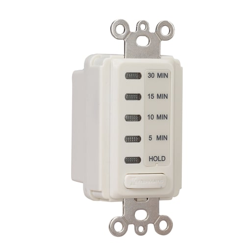 Intermatic, Inc - Intermatic EI200LA 5/10/15/30 Minute 120 VAC 60 Hz 1-Pole Light Almond Electronic Auto-Off Timer with Hold