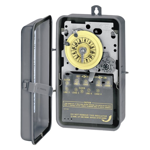 Intermatic, Inc - Intermatic T173R NEMA 3R - STEEL CASE 125 V DPST OD