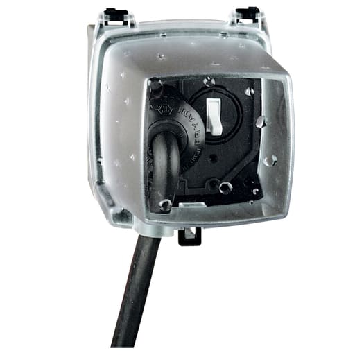 Intermatic, Inc - Intermatic WP1250C 2-Gang Receptacle In-Use Cover, 4-3/4" Deep - Clear