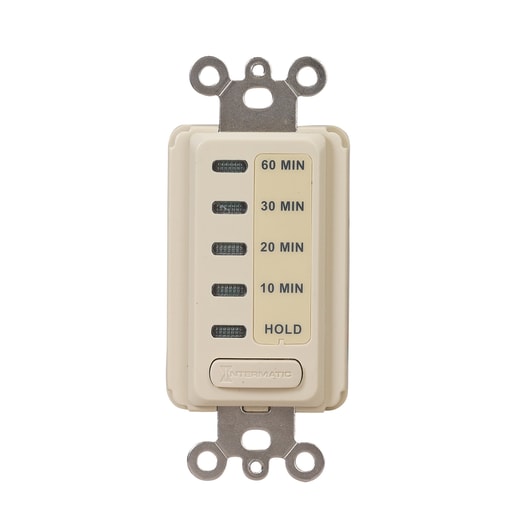 Intermatic, Inc - Intermatic EI210 10/20/30/60 Minute 120 VAC 60 Hz Ivory Electronic Auto-Off Timer with Hold