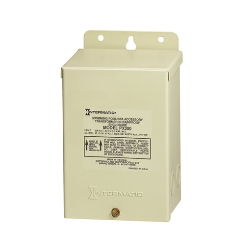 Intermatic, Inc - Intermatic PX300 120 VAC 3 Amp Primary 14 VAC Secondary 300 W Safety Transformer
