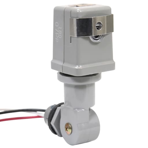 Intermatic, Inc - Intermatic K4221C 15A, 120V Stem and Swivel Mount Photocell