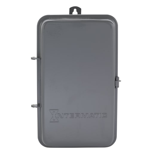 Intermatic, Inc - Intermatic T103R NEMA 3R Steel Case 125 VAC 60 Hz 40 Amp DPST Electromechanical Time Switch