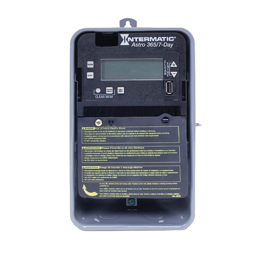 Intermatic, Inc - Intermatic ET2805CR T/S-ELEC,1CH,ASTRO,3R STL ENCL