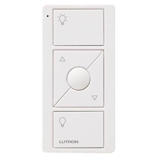 Lutron - Lutron PJ2-3BRL-WH-L01R Pico 3-Button with Raise/Lower White Remote Control