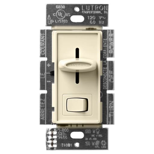 Lutron - Lutron SCL-153P-AL SKYLARK CFL/LED DIM