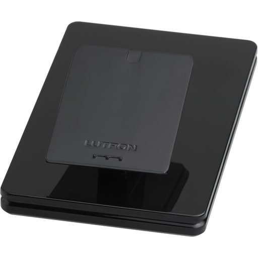 Lutron - Lutron L-PED1-BL Single Mount Black Wireless Control Tabletop Pedestal
