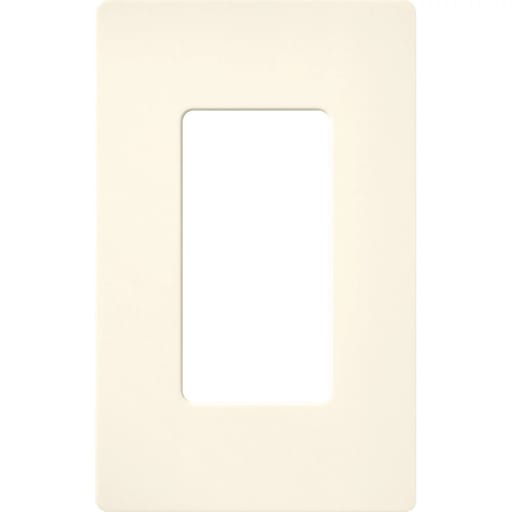 Lutron - Lutron SC-1-BI Satin 1-Gang Wallplate