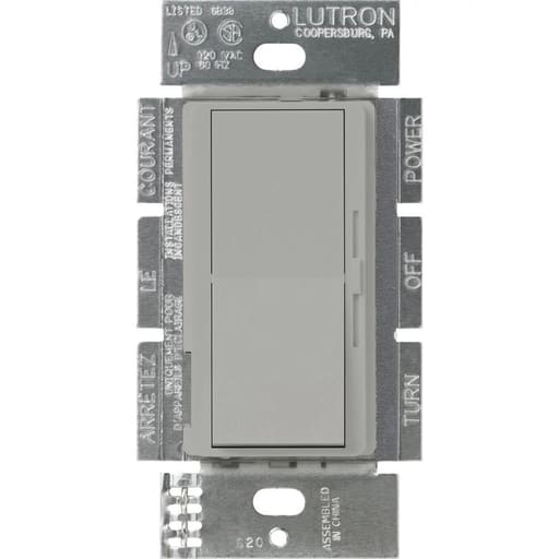 Lutron - Lutron DVSTV-IV Diva 0-10V Control for LED Driver & Fluorescent Ballast, 1Pole/3Way, 120/277V - Ivory