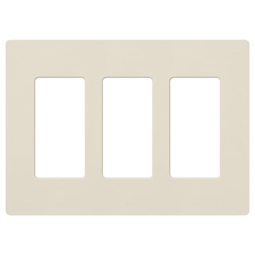 Lutron - LUT SC-3-PM SATIN WALLPLATE 3G PM