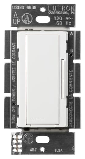 Lutron - Lutron MA-R-WH Multi-Location MAESTRO Companion Dimmer - White