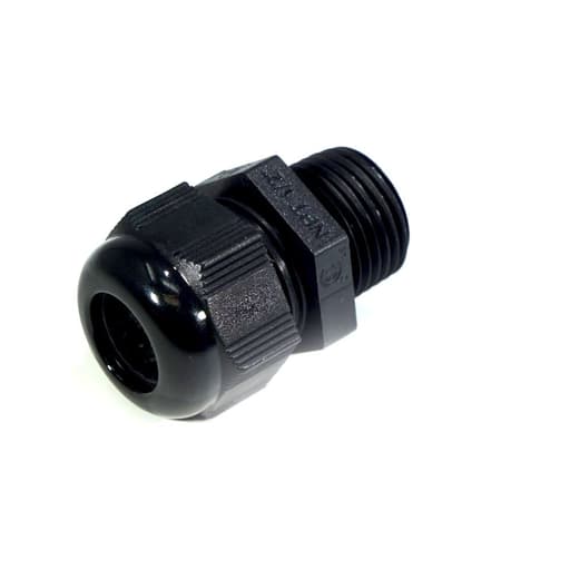 Remke Industries - Remke Industries RD13NR-BK Black Strain Relief Connector