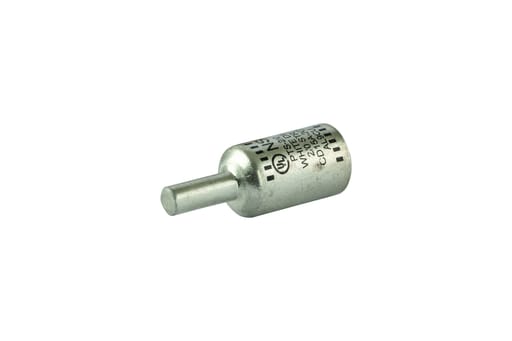 NSi - NSI PTS2/0 2/0 AWG White Tinned Aluminum 1-Conductor Solid Pin Terminal