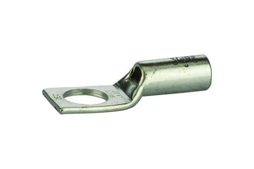 NSi - NSI GL438 3/8 Inch 4 AWG Gray Copper Short Barrel 1-Hole Compression Lug