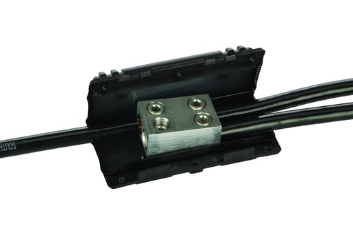 NSi - NSI ESGTS-2/0 14 to 2/0 AWG Black 4-Cable Gel Splice Kit with Connector
