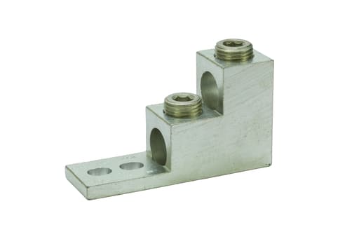 NSi - NSI 350T-2 5/16 Inch 6 AWG to 350 MCM Tinned Aluminum 2-Conductor Stacked Lug