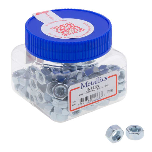 NSi - M-TAL JN178 1-1/4-7 Hx Nut St-Zn
