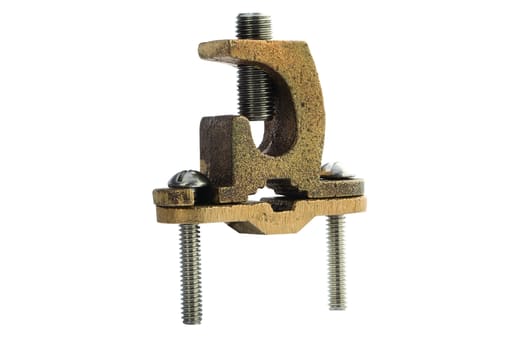 NSi - NSI GLC-140DB 1/2 to 1 Inch 8 to 4/0 AWG Stranded Silicon Bronze Heavy Duty Direct Burial Lay-In Ground Clamp