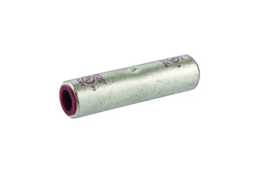 NSi - NSI ASC3/0T 3/0 AWG Ruby Tinned Aluminum Standard Barrel 2-Conductor Dual Rated Compression Splice