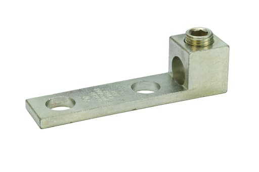 NSi - NSI 250L2 0.56 Inch 6 AWG to 250 MCM Aluminum 1-Port 2-Hole Panelboard Lug