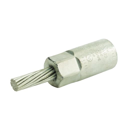NSi - NSI PT250 250 MCM Brown Tinned Aluminum 1-Conductor Stranded Bi-Metallic Pin Terminal