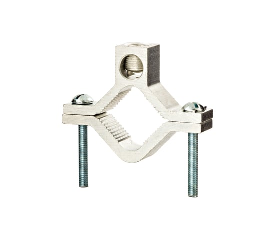 NSi - NSI GCA-2 1-1/4 to 2 Inch 6 AWG to 250 MCM Aluminum Dual-Rated Ground Clamp