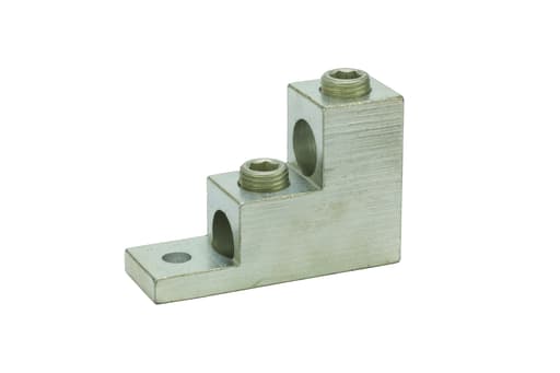 NSi - NSI 300T-2 5/16 Inch 6 AWG to 300 MCM Tinned Aluminum 2-Conductor Stacked Lug