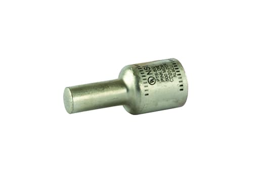 NSi - NSI PTS500 500 MCM Pink Tinned Aluminum 1-Conductor Solid Pin Terminal