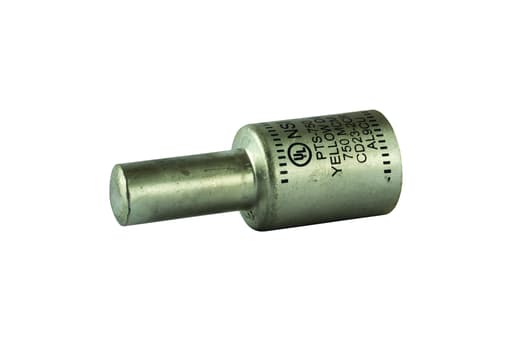 NSi - NSI PTS750 750 MCM Yellow Tinned Aluminum 1-Conductor Solid Pin Terminal