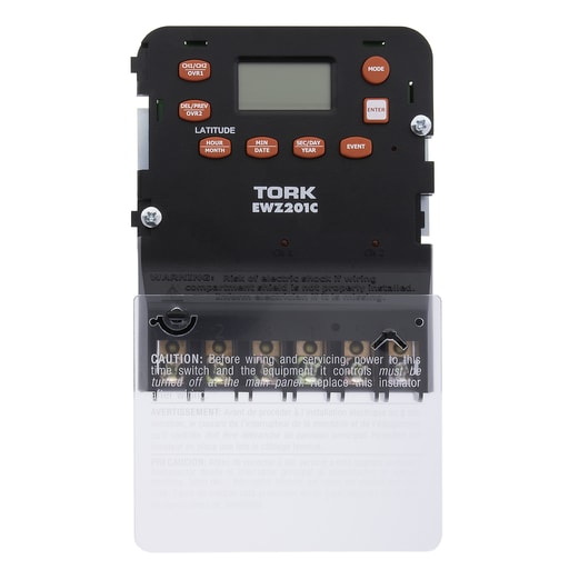 NSi - TORK EWZ201C-MB ASTRO DIGITAL TIMER 2CH LIGHT CON MECH