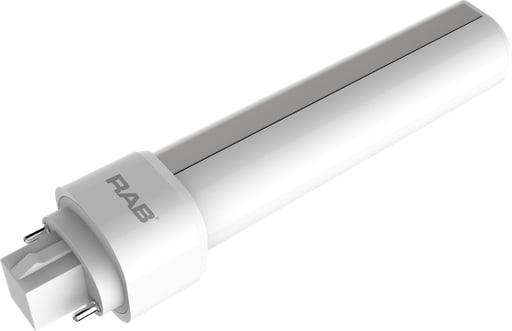 Rab Electric Mfg - RAB PLC-9-H-835-BYP LED PLC 9W Hori