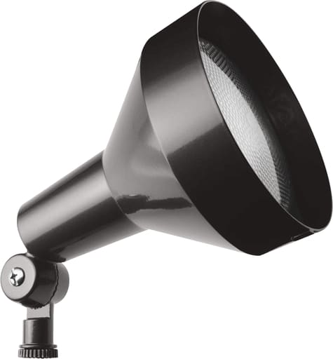 Rab Electric Mfg - RAB H101A 150 W 5-5/8 x 7 Inch Bronze Die-Cast Aluminum Incandescent Floodlight Fixture