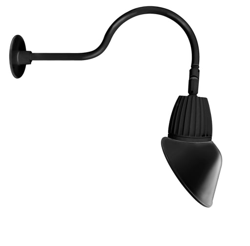 Rab Electric Mfg - RAB GN1LED13NAC11B GOOSE 24" ARM 13