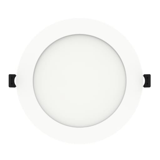 Rab Electric Mfg - RAB WFRL6R139FA120WS 6" Round Edge-Lit LED Wafer Recessed Downlight, 13W Adjustable Color Temp, 120V, White, Smooth Trim Style