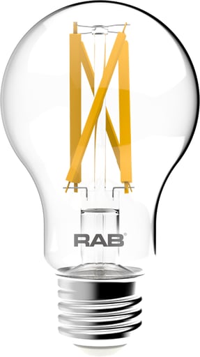 Rab Electric Mfg - RAB A19-9-E26-950-F-C FIL A19 9W 60
