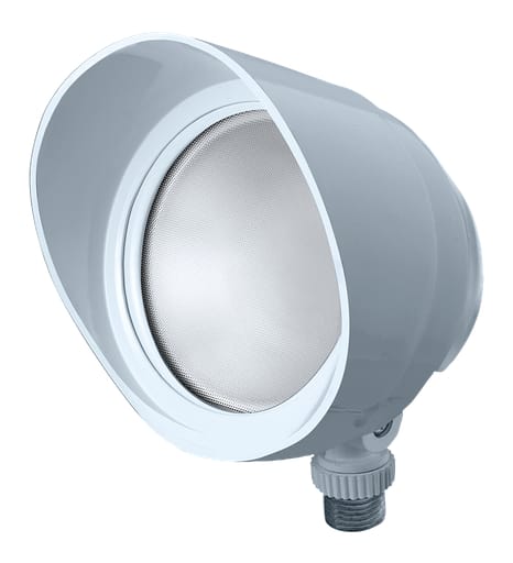 Rab Electric Mfg - RAB BULLET12NW 12 W 120 Volt 4-3/4 x 4-1/2 Inch Neutral White Die-Cast Aluminum LED Floodlight Fixture