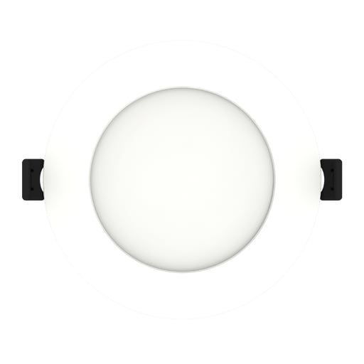 Rab Electric Mfg - RAB WFRL4R99FA120WS 4" Round Edge-Lit LED Wafer Recessed Downlight, 9W Adjustable Color Temp, 120V, White