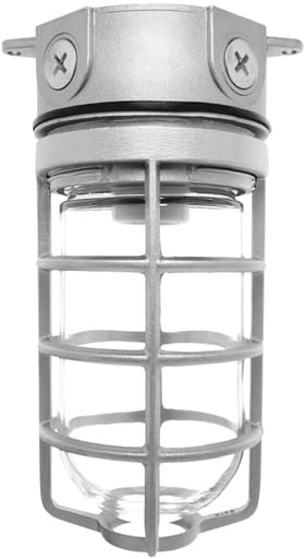 Rab Electric Mfg - RAB VX100DG Natual 13W Vaporproof Ceiling Mount
