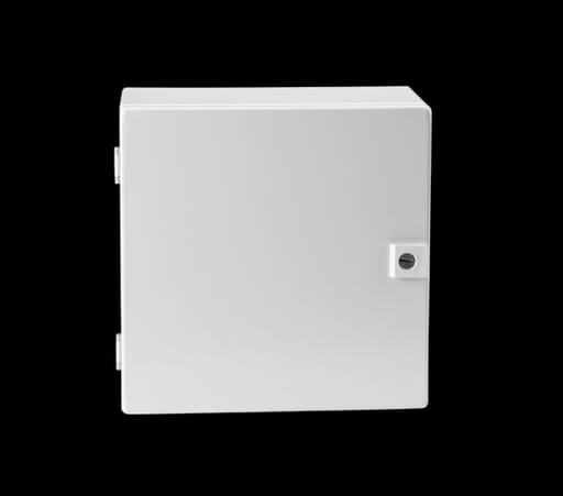 Rittal Corp. - Rittal 1244250 16 x 16 x 8 Inch NEMA 4 Light Gray Sheet Steel Wall Mount Enclosure