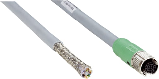 Sick, Inc. - SICK 2070425 F/STRIP 3M 17P M12 IP69K
