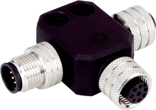 Sick, Inc. - SICK 5339609 STR1-XXA, T-CONNECTOR FOR DAISY CHAIN STR1