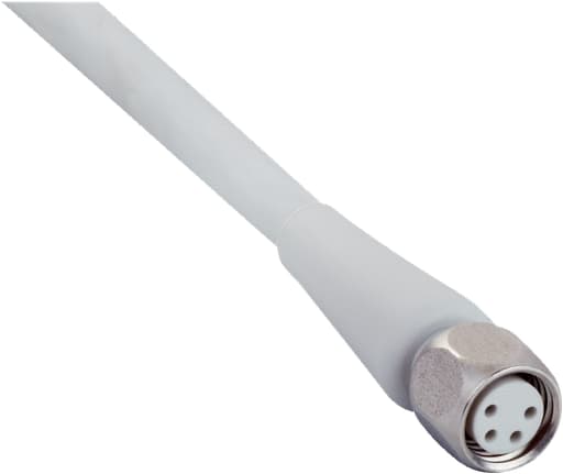 Sick, Inc. - SICK 6058511 DOL-0804-G05MRN 5M, FEMALE CONNECTOR, M8, 4-PIN, STRAIGHT
