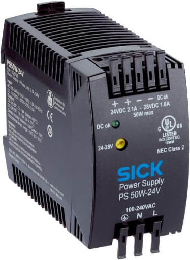 Sick, Inc. - SICK 7028789 PS50W-24V POWER SUPPLY