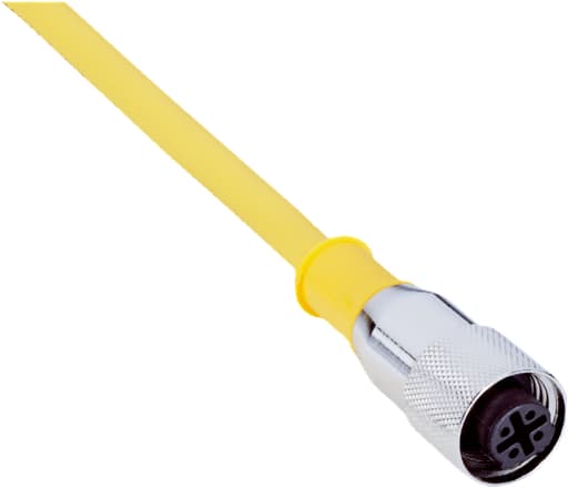 Sick, Inc. - SICK 7023591 KA24-SIF22 MOLDED CABLE 4-PIN MICRO AC