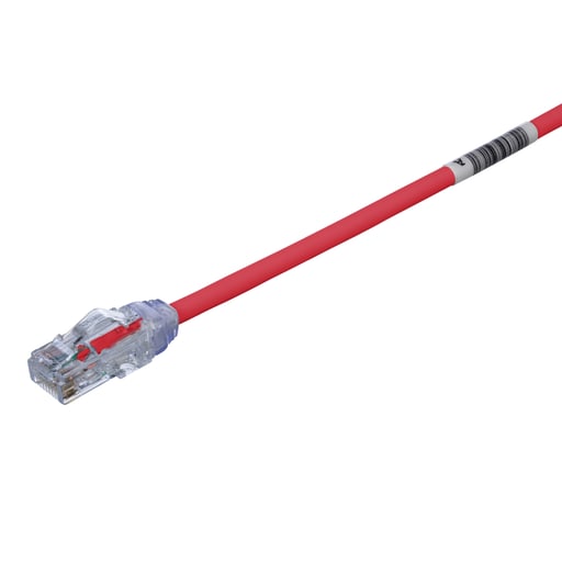Panduit Corp - PAN UTP28X7RD Cat 6A 28 AWG UTP Cop